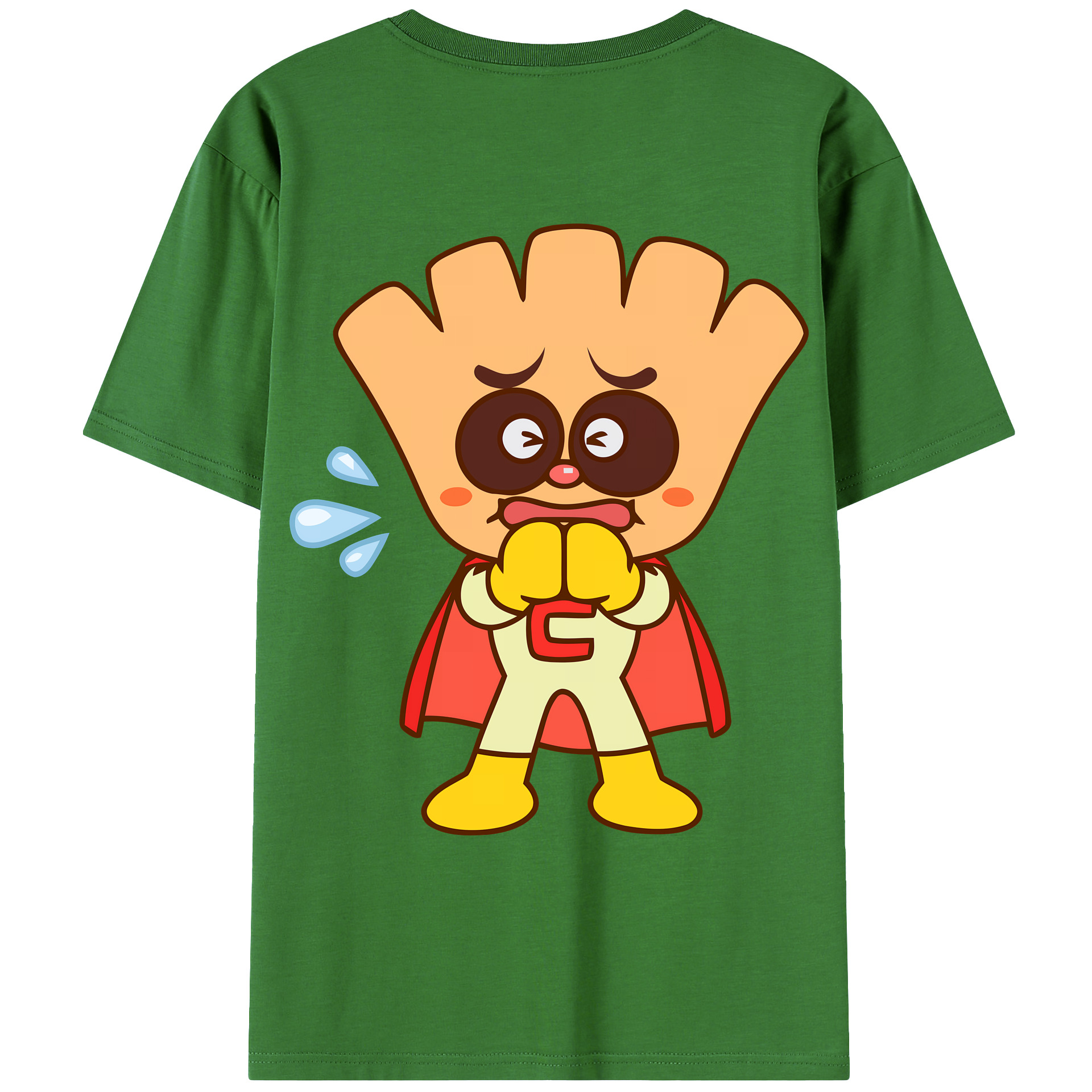 （画像用） アンパンマン Anpanman レディース半袖Tシャツ(バックプリント)